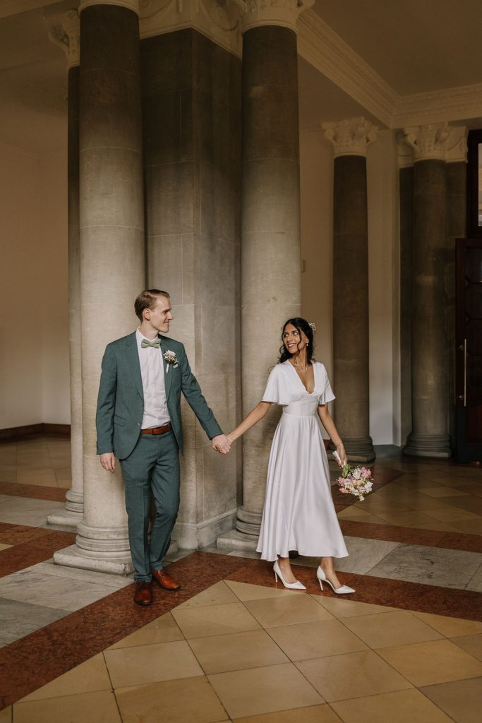 Vorhalle im Historischen Rathaus in Mülheim an der Ruhr
